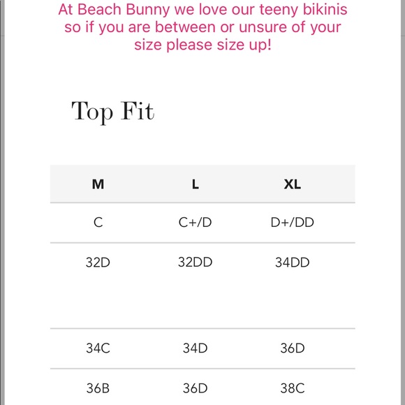 Beach bunny top only - Picture 4 of 4
